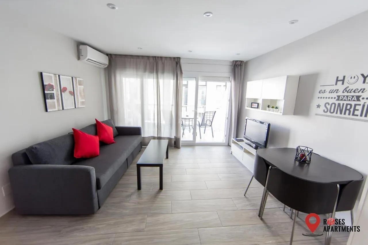 Roses Apartments Red Loft Vista Mar Lateral