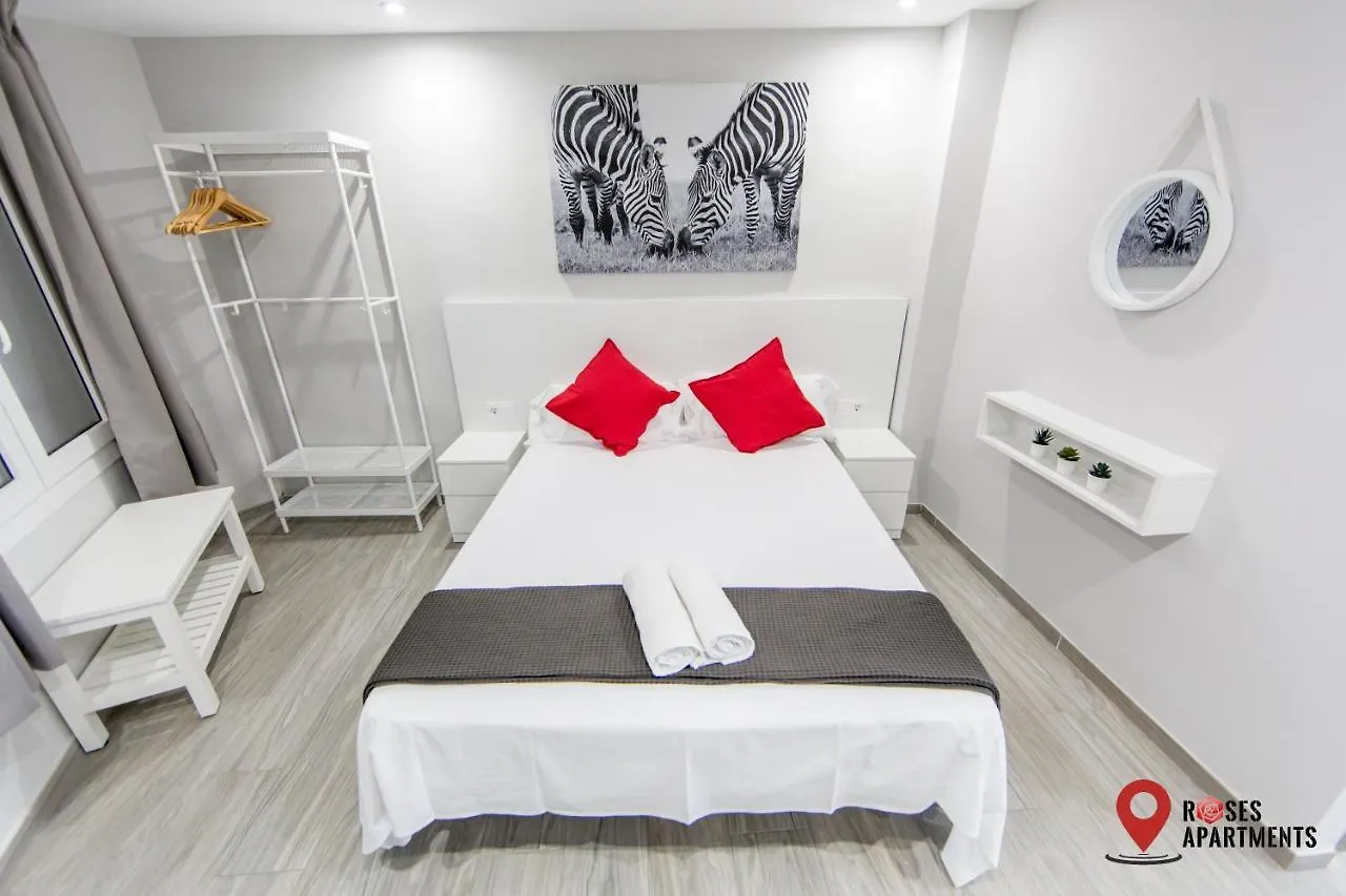 Roses Apartments Red Loft Vista Mar Lateral Spanien