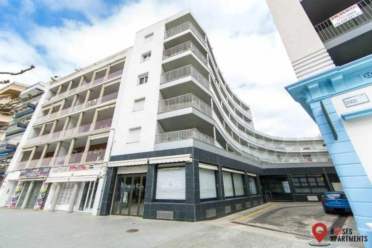 Roses Apartments Red Loft Vista Mar Lateral Spanien