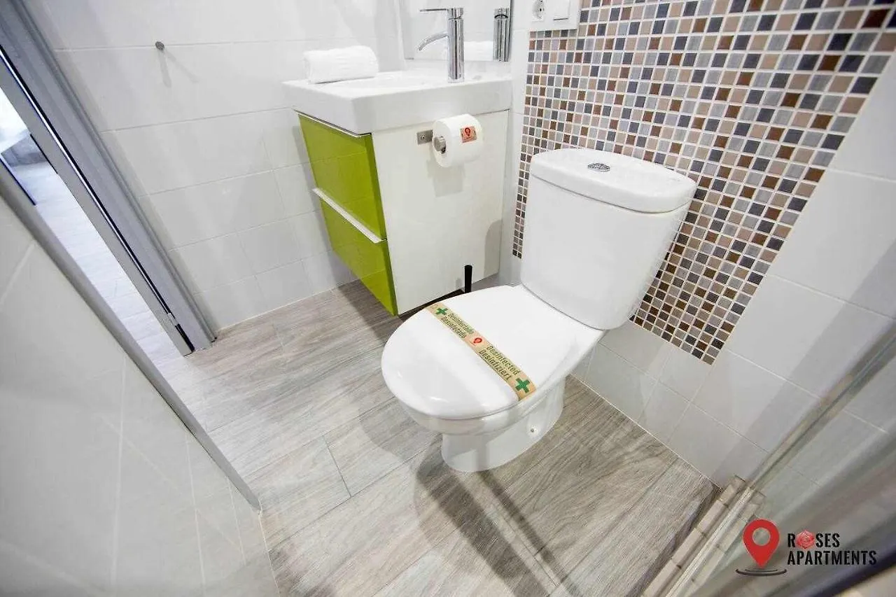 Roses Apartments Red Loft Vista Mar Lateral Spanien